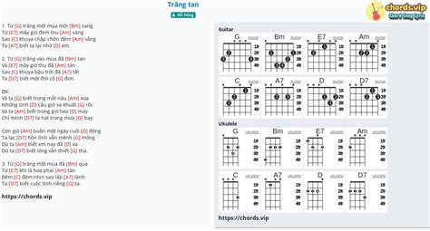 Chord Trăng Tan Đỗ Dũng Tab Song Lyric Sheet Guitar Ukulele Chords Vip