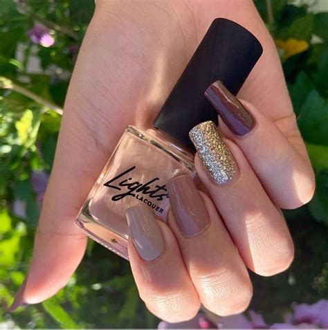 40 Cool Brown Nail Designs To Try In Fall The Glossychic