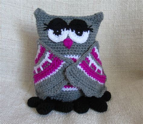 Grande Chouette Hibou Au Crochet Nana Fafo Crochet Et Petites Histoires