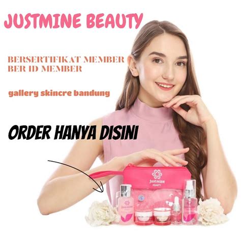 Jual FREE GIFT JUSTMINE BEAUTY PAKET GLOWING BPOM AMAN BUMIL BUSUI