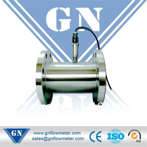 DN100 Liquid Turbine Flow Meter Without Display With Pulse Output