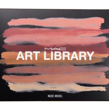 MAC Nude Model Art Library Palette Review Swatches
