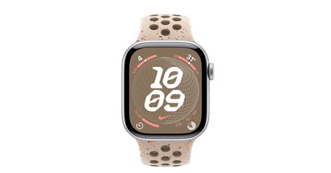 Buy Apple Watch Series 10 Gps Cellular 42mm Silver Aluminum Case With Desert Stone Nike Sport