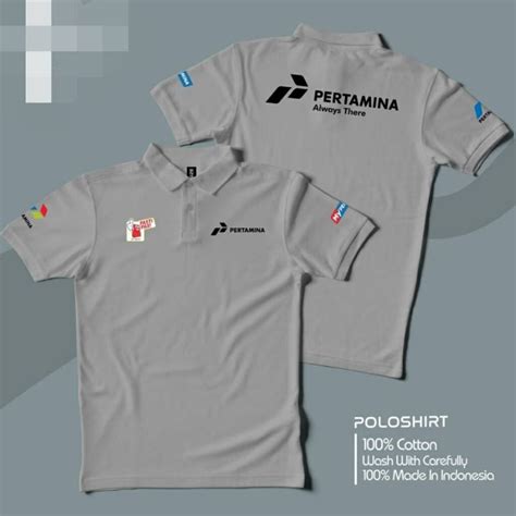 Jual Polo Shirt Pertamina Kaos Kerah Pertamina Kaos Pertamina Baju