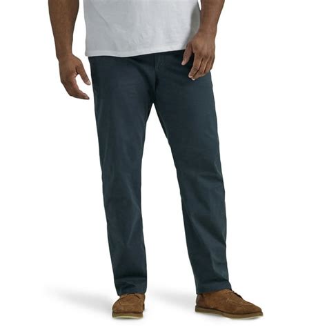 Lee® Big Mens Extreme Motion Relaxed Fit Flat Front Pant With Flex