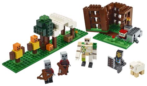 The Pillager Outpost Buildings Lego