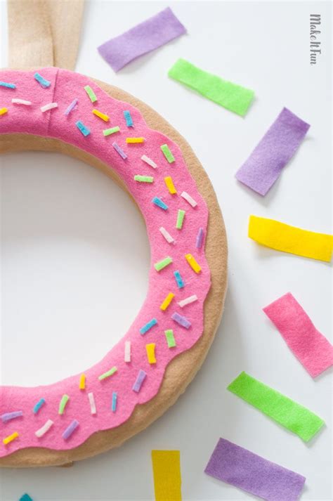 Todays Project Is A Diy Donut Craft Donut Crafts Are So Trendy Right