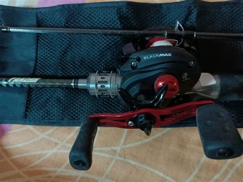 Shimano Panzer And Abu Garcia Black Max Lefthand Sports Equipment