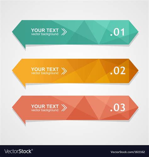 Colorful Text Box Royalty Free Vector Image VectorStock