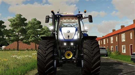 New Holland T7 Edit V1 0 Fs22 Mod Download