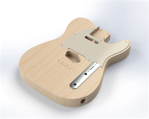 Telecaster Body Vlr Eng Br