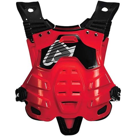 Pettorina Moto Cross Enduro Acerbis Profile Chest Protector Rosso