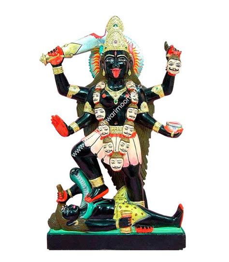 Black Marble Kali Maa Statue Order Custom Mahakali Statue At