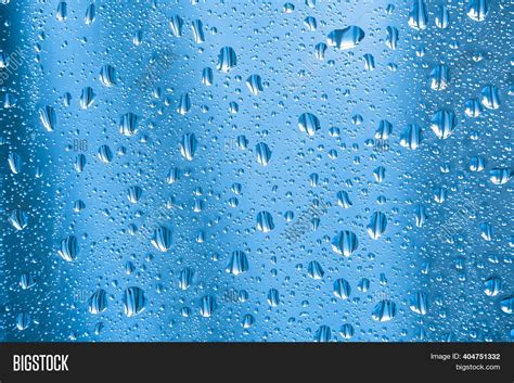 Raindrops On Glass Image And Photo Free Trial Bigstock