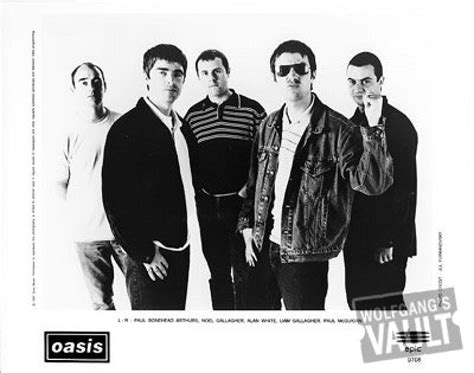 Oasis Vintage Concert Photo Promo Print At Wolfgang S