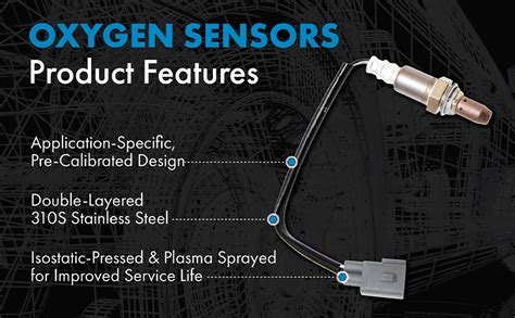 Trq Oxygen O2 02 Sensor Upstream And Downstream Set Of 4 Compatible With 2011 2014