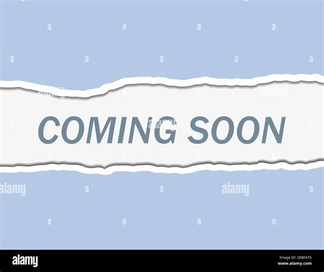 Coming Soon Logo Vector Illustration Stock Vector Image And Art Alamy