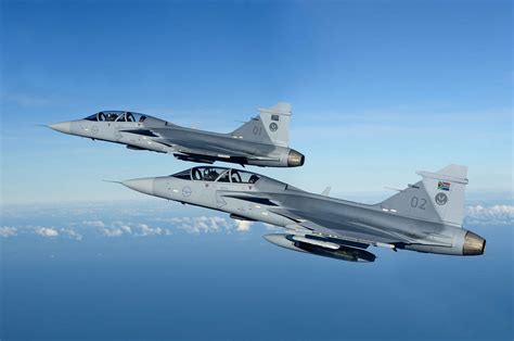 Saab Recebe Pedido De Servi O E Manuten O Para Gripens Sul Africanos