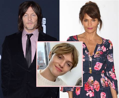 Son Of The Walking Dead Star Norman Reedus & Helena Christensen Arrested After Punching A Woman ...