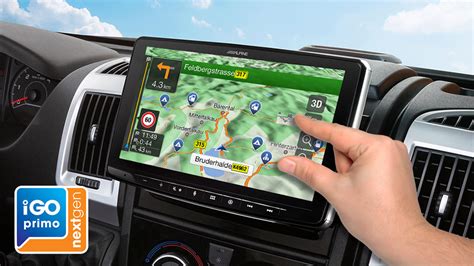 Alpine Ine F Du Navigationssystem Mit Zoll Touchscreen F R Ducato