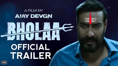 Bholaa Teaser Ajay Devgan Tabu Kaithi Hindi Remake Bholaa Youtube