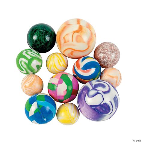 Bouncy Ball Assortment 25 Pcs Oriental Trading