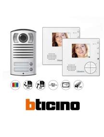 Bticino Classe 100 V12b Videocitofono Ricambio Colori Monitor Vivavoce