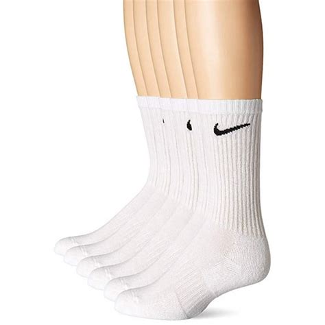 Nike Nike Unisex Everyday Cotton Cushioned Crew Training Socks With Dri Fit Technology White