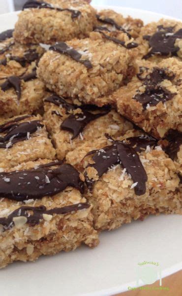 Salwaas Coconut And Oats Crunchies Crunchies Also Known As Flapjacks