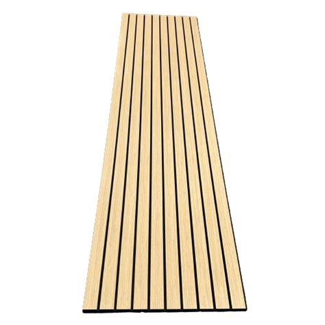 Slat Wall Panel Acoustic Wide Lat Natural Oak