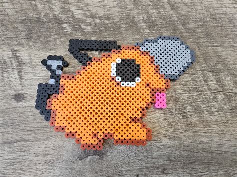 Chainsaw Man Perler Bead Art Etsy