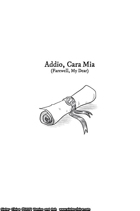 Sister Claire - Missing Moments - Missing Moment: Addio, Cara Mia