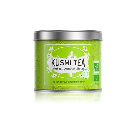 Kusmi Tea Grüner Tee Ingwer Zitrone Bio Kräuterhaus Wurzelsepp Nürnberg