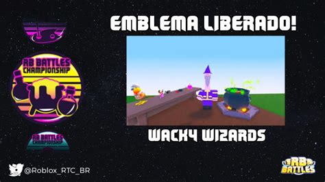 Rtc Em Portugu S On Twitter Rb Battles O Emblema Do Wacky Wizards