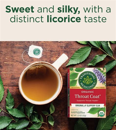 TRADITIONAL MEDICINALS Throat Coat Tea