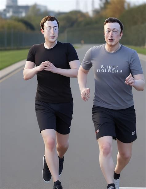 Premium Ai Image Elon Musk And Mark Zuckerberg Together