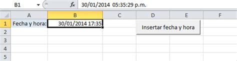 Fijar La Fecha Y Hora En Excel Excel Total