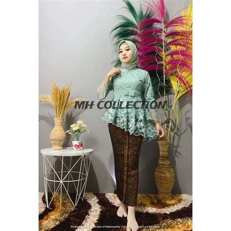 Jual Ootd Terlaris Kebaya Atasan Terkini Atasan Wisuda Atasn Kondangan