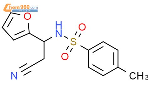 Benzenesulfonamide N Cyano Furanyl Ethyl Methyl