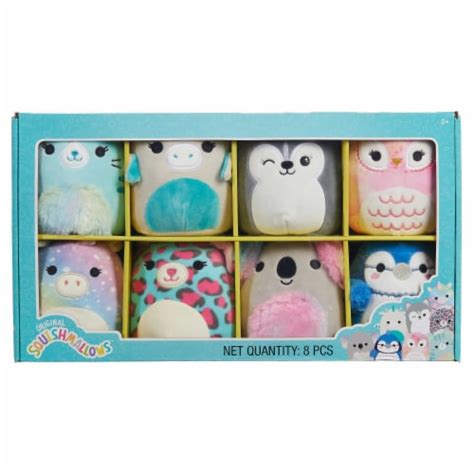 Original Squishmallows 5 Inch Mini Plush 8 Pack Set 1 Harris Teeter