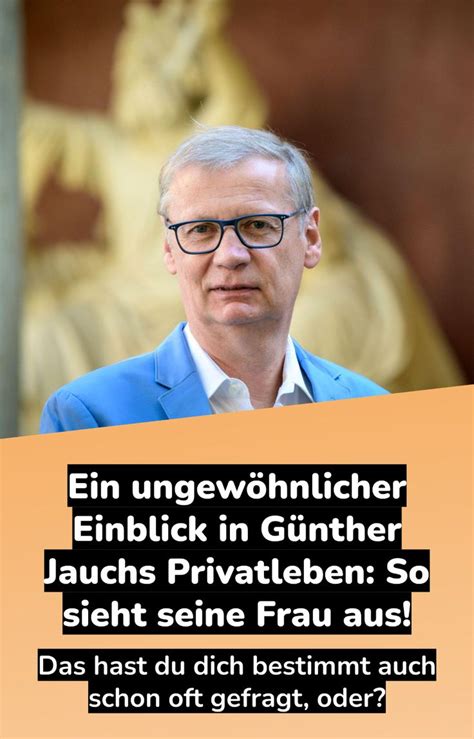 Wer wird MillionärGünther Jauch privat Kinder Frau Wohnort Co