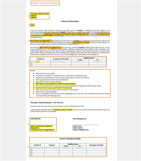 Philippines Letter Of Authorization Loa Guidelines