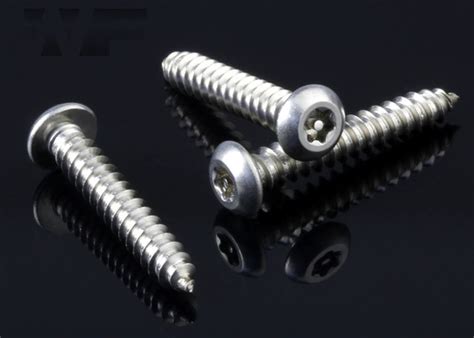 Pin Torx Security Button Head Self Tapping Screw Ab In A Stainless