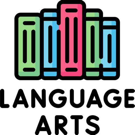 Language arts - Free education icons