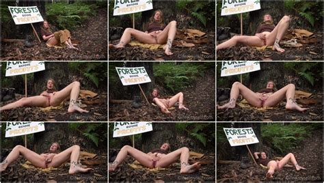 IFeelMyself Save The Trees 1 By Nala G Handpicked Jerk Off