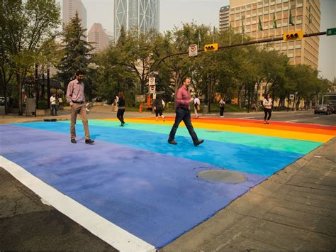 Calgary Will Get Its Rainbow Crosswalk For Pride Week After All