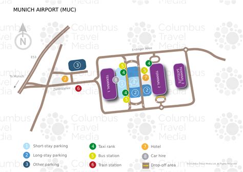 Munich Airport Terminal Map