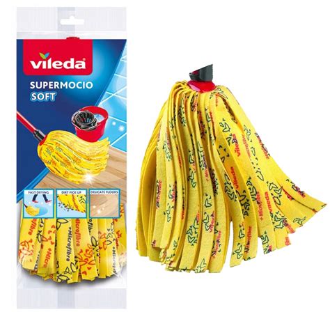 Vileda Wkład do mopa SuperMocio Soft Microfibra 9397275570 Allegro pl