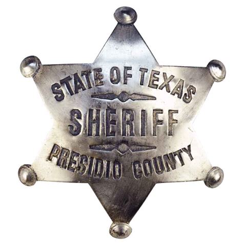 State of Texas Sheriff Badge