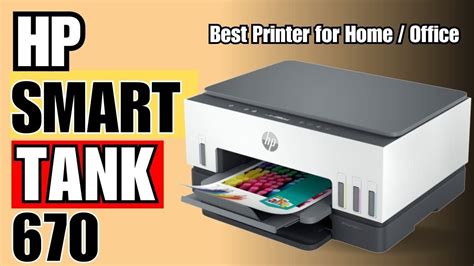 Hp Smart Tank Best Printer For Home Office I Smart Tech Youtube